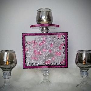 Trio bling Candle holder